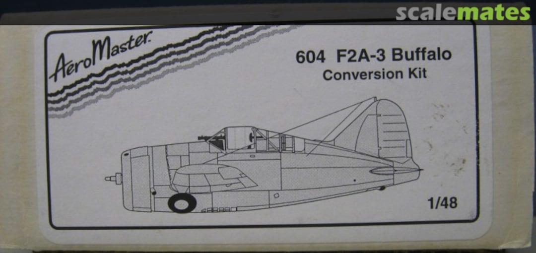 Boxart F2A-3 Buffalo conversion kit 604 AeroMaster Boxart F2A-3 Buffalo conversion kit 604 AeroMaster