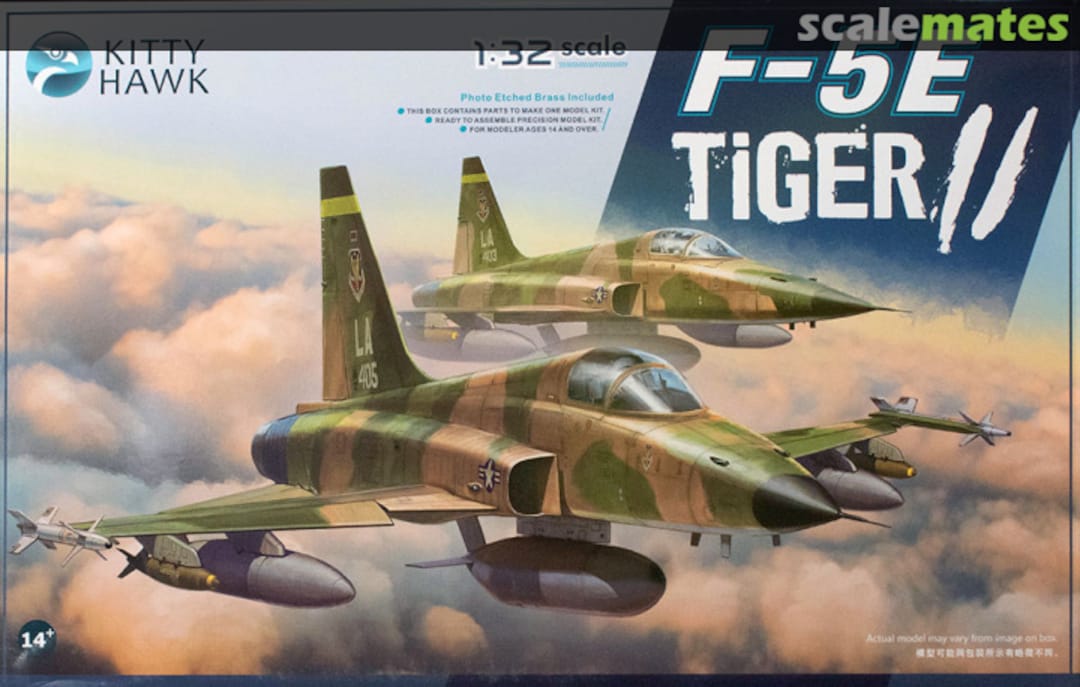 Boxart F-5E Tiger II KH32018 Kitty Hawk