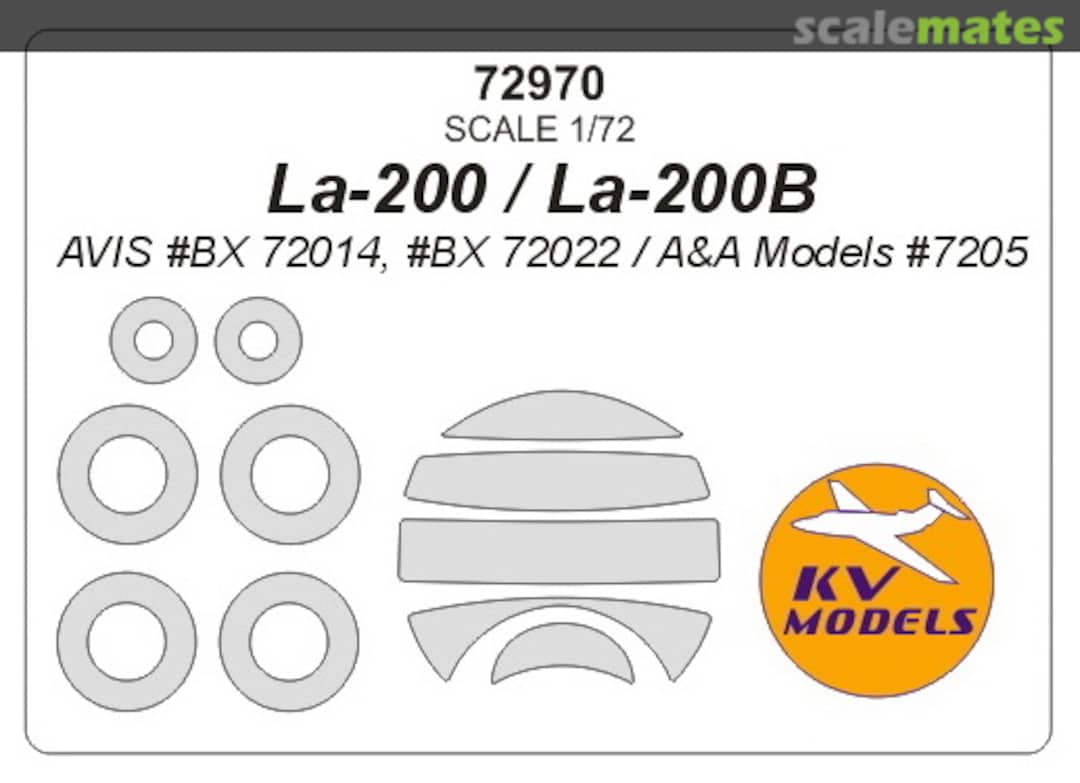 Boxart Lavochkin La-200 72970 KV Models Boxart Lavochkin La-200 72970 KV Models