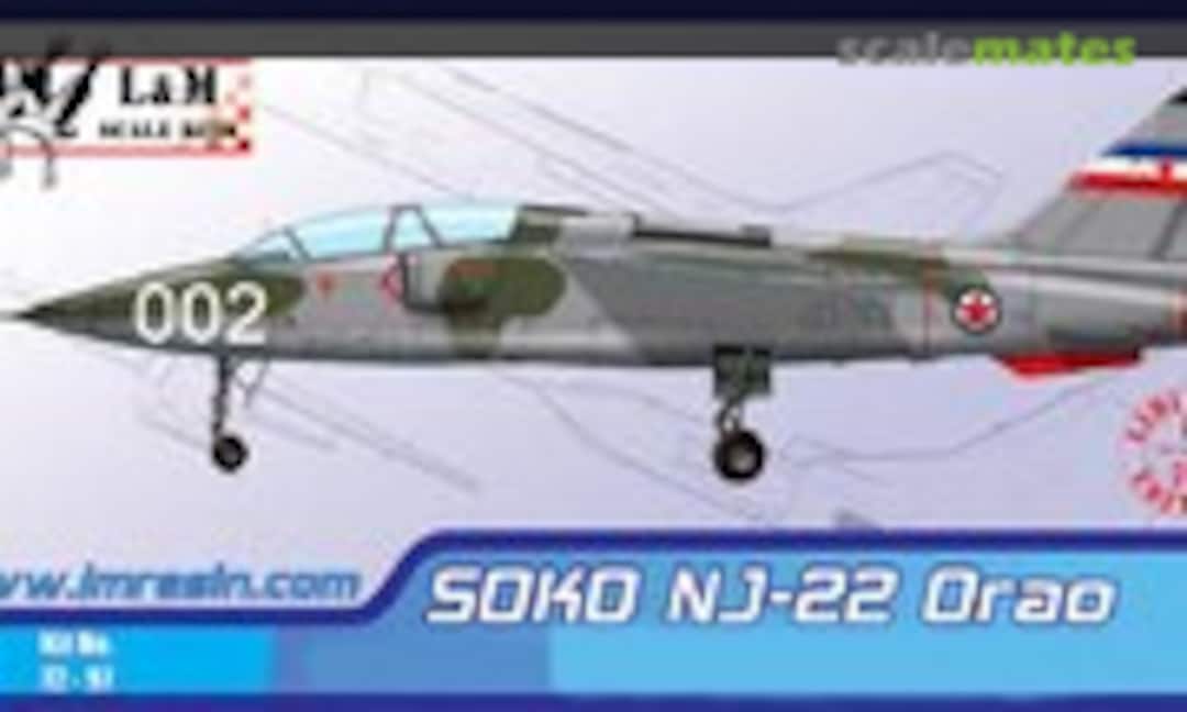 1:72 SOKO NJ-22 Orao (L&amp;M Resin Kits 72-97)