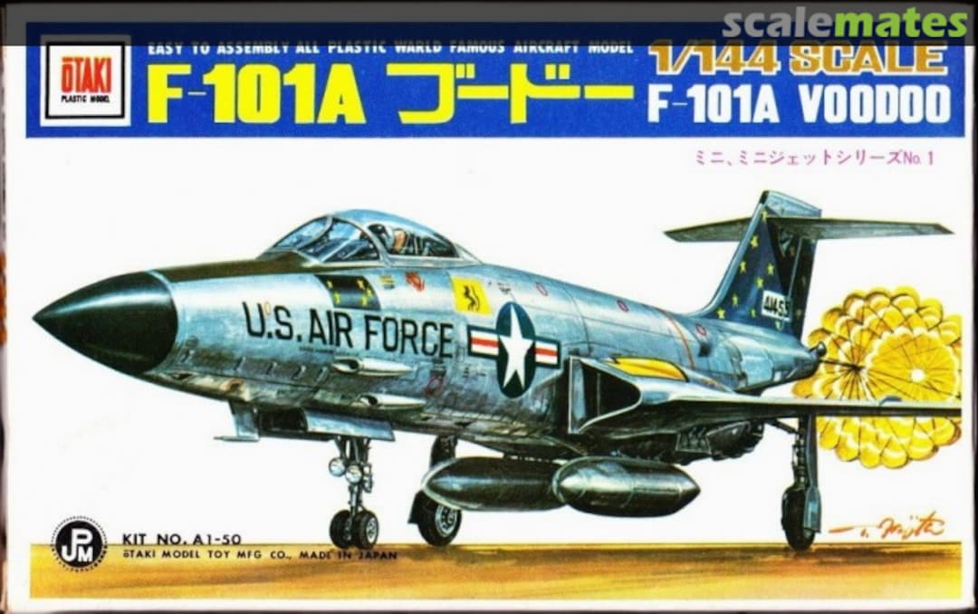 Boxart F-101A Voodoo A1-50 Otaki Boxart F-101A Voodoo A1-50 Otaki