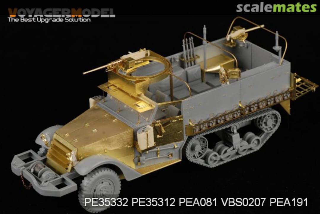 Boxart M3A1/M3A2 Half-Track Basic Set PE35332 Voyager Model Boxart M3A1/M3A2 Half-Track Basic Set PE35332 Voyager Model