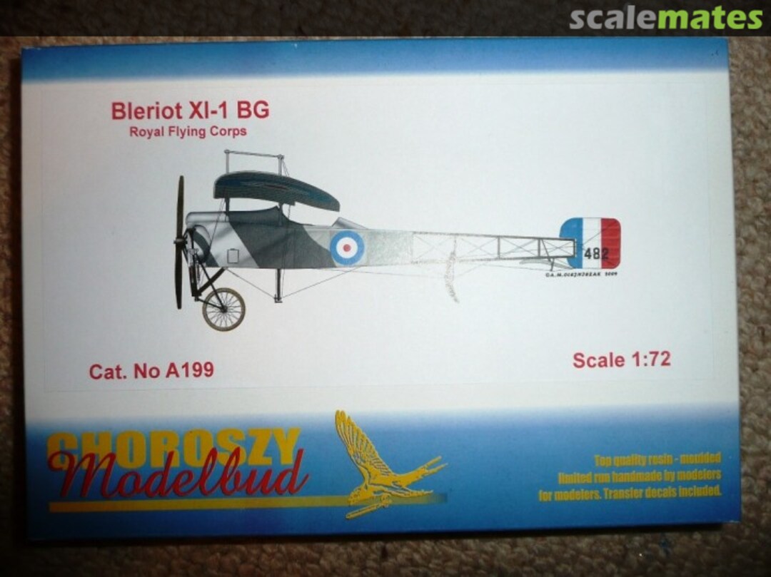 Boxart Bleriot XI-1 BG A199 Choroszy Modelbud Boxart Bleriot XI-1 BG A199 Choroszy Modelbud