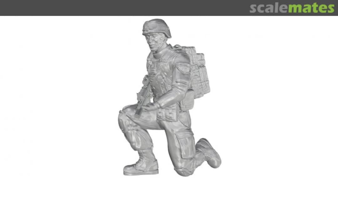 Boxart US Army Infantry Squad 2nd Division for M1126 Stryker F35323 CMK