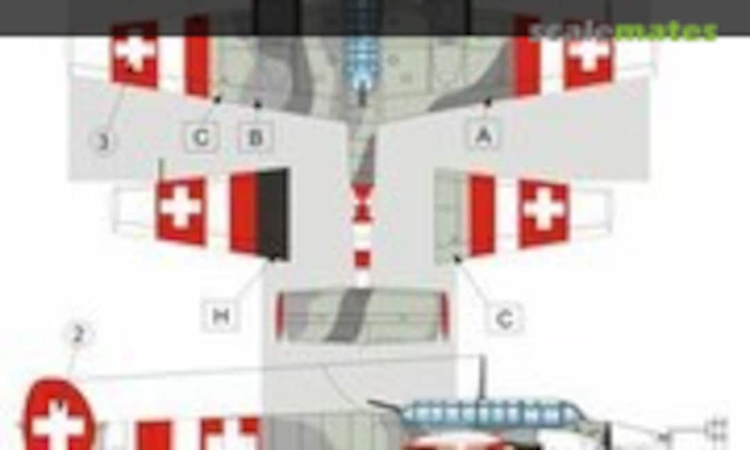 1:48 Bf 110G Over Switzerland (LF Models C4844) C4844