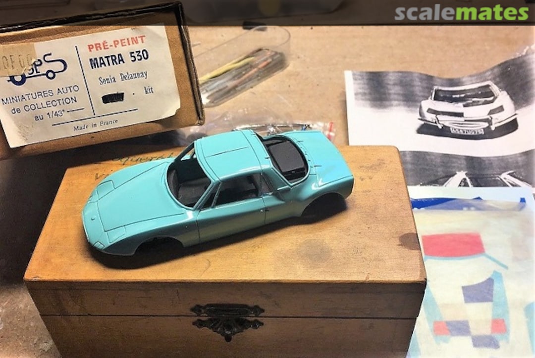 Boxart Matra 530 LX "Sonia Delaunay" KP59 JPS Miniatures Auto Boxart Matra 530 LX "Sonia Delaunay" KP59 JPS Miniatures Auto