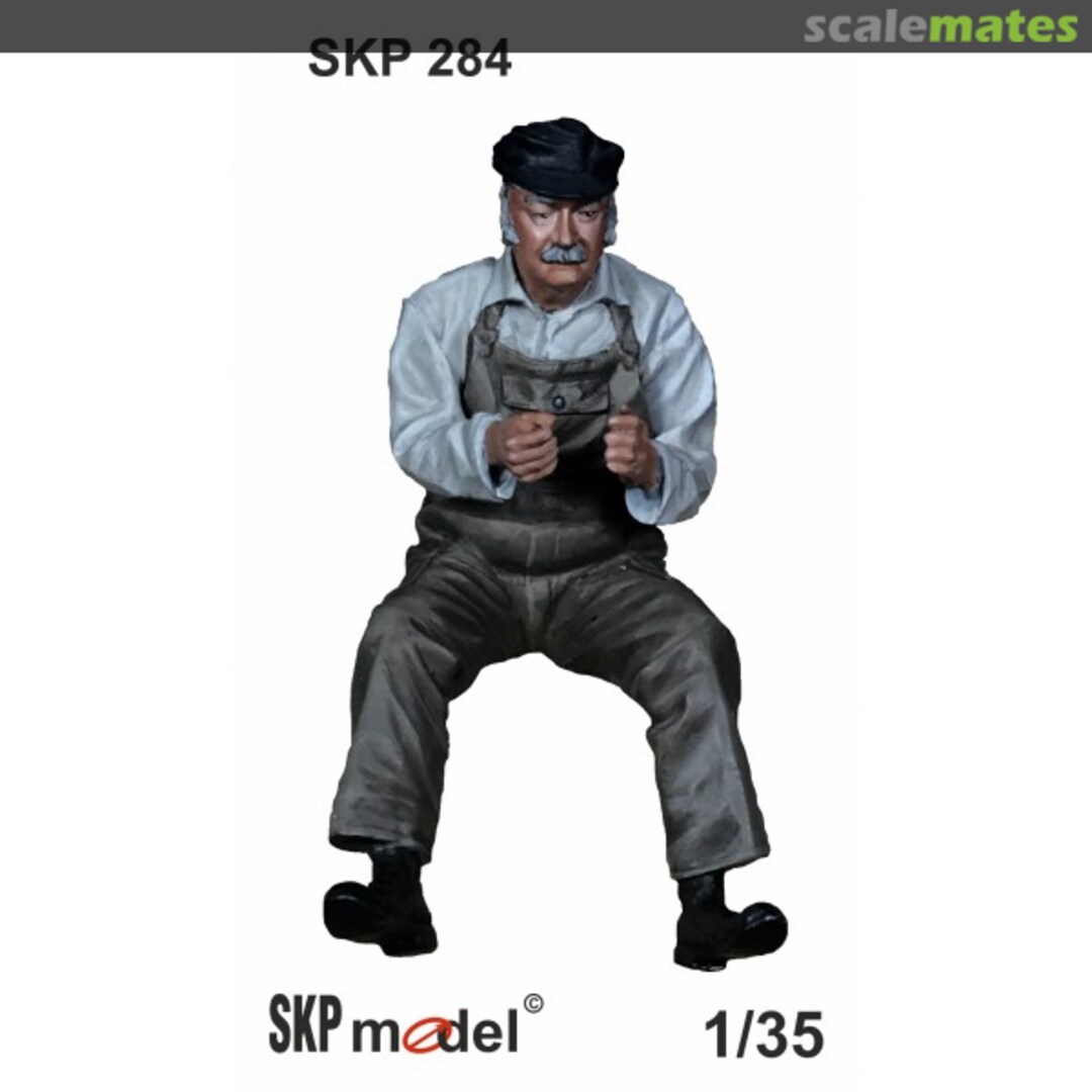 Boxart Sitting Tractor Driver SKP 284 SKP model