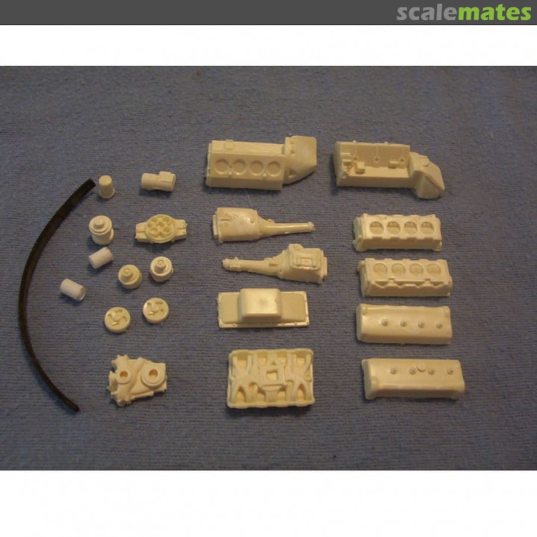 Boxart Hemi 426 Dual Overhead Cam Engine Kit 302 B-N-L Resins Boxart Hemi 426 Dual Overhead Cam Engine Kit 302 B-N-L Resins