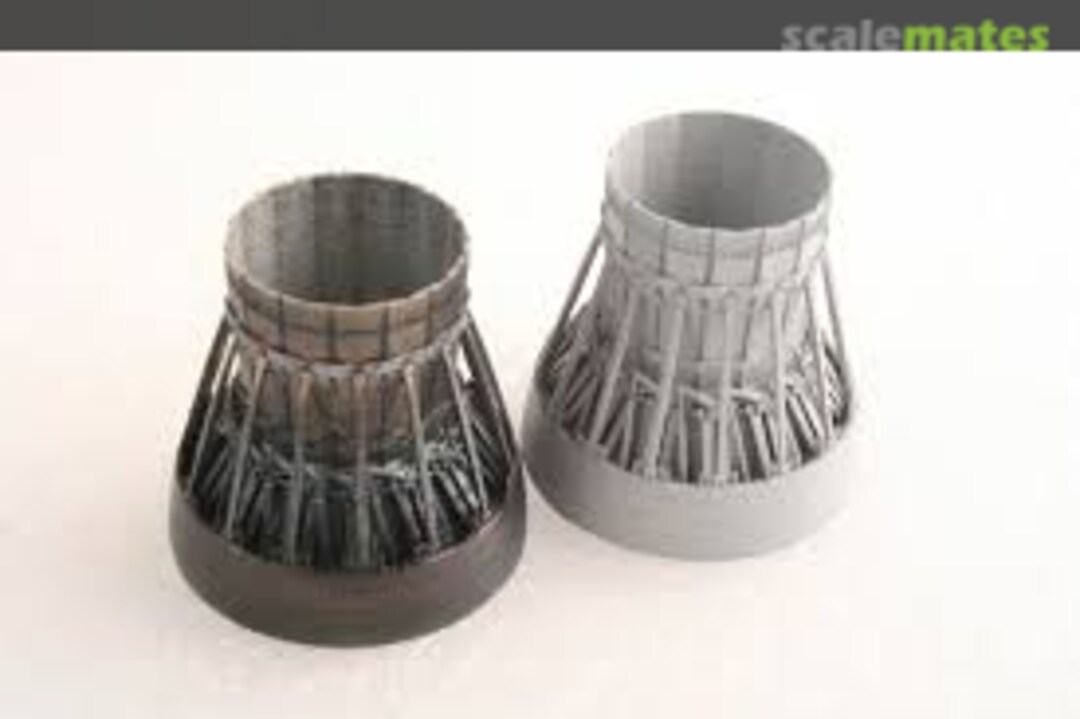 Boxart F-15 C/D/E/K P&W Exhaust Nozzle Set (Closed) MA-48028 KA Models Boxart F-15 C/D/E/K P&W Exhaust Nozzle Set (Closed) MA-48028 KA Models