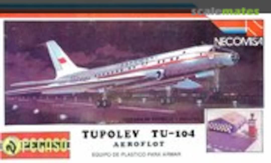 1:175 Tupolev Tu 104 (Pegaso/Necomisa P403)