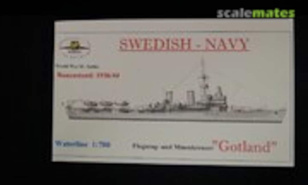 1:700 Flugzeug-und Minenkreuzer "Gotland" (HP-Models WW II-WL-S) WW II-WL-S