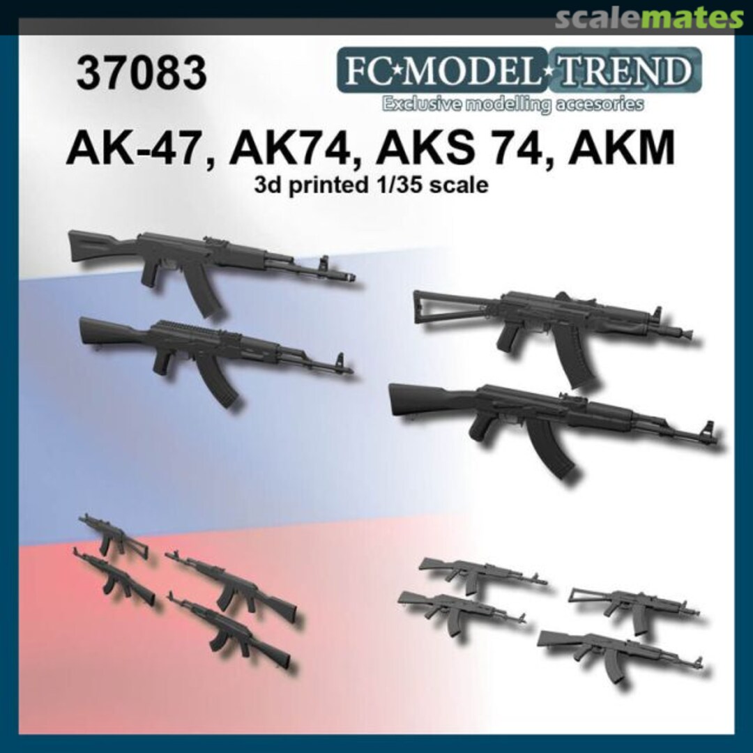 Boxart AK-47, AK-74, AKS-74 & AKM 37083 FC Model Trend Boxart AK-47, AK-74, AKS-74 & AKM 37083 FC Model Trend
