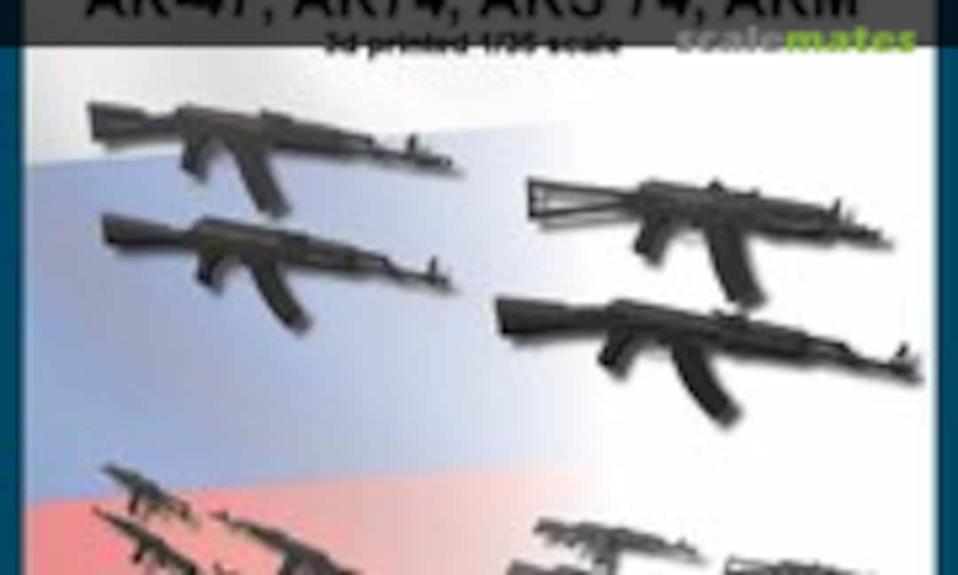 1:35 AK-47, AK-74, AKS-74 & AKM (FC Model Trend 37083) 37083