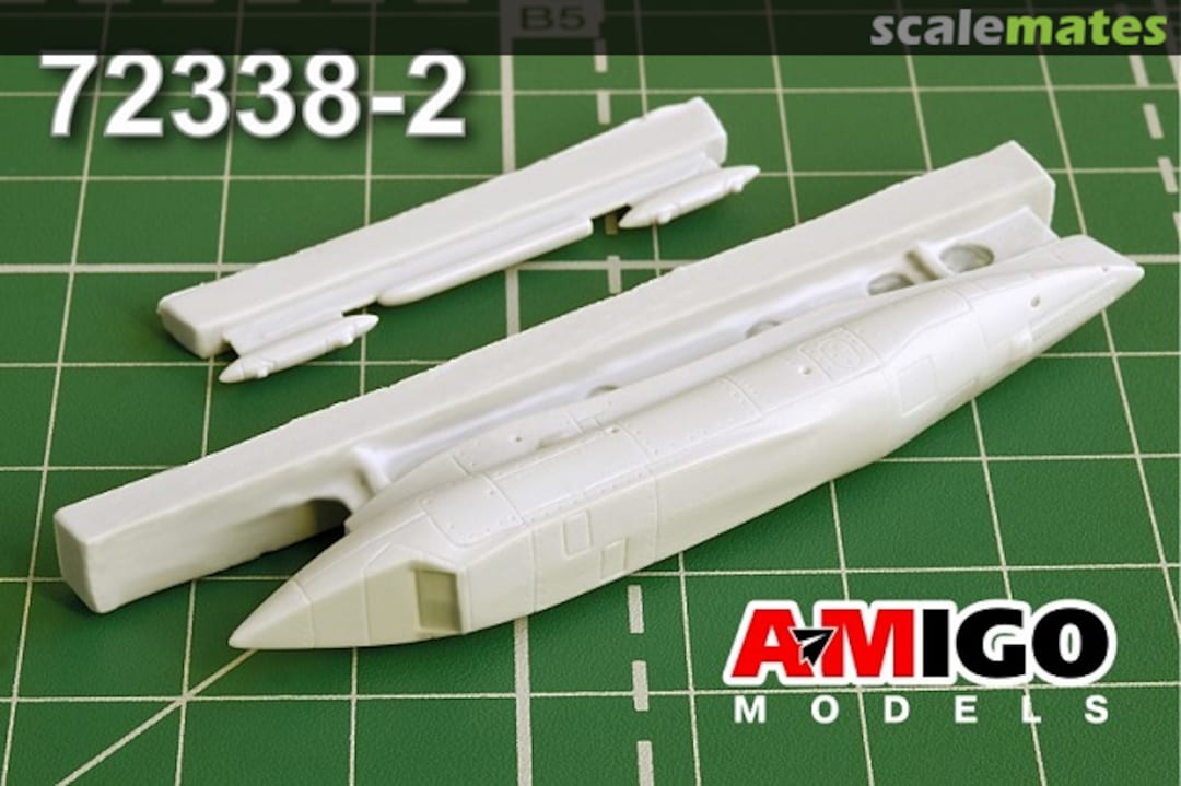 Boxart MiG-21R Reconnaissance container type “D” 72338-2 Amigo Models Boxart MiG-21R Reconnaissance container type “D” 72338-2 Amigo Models