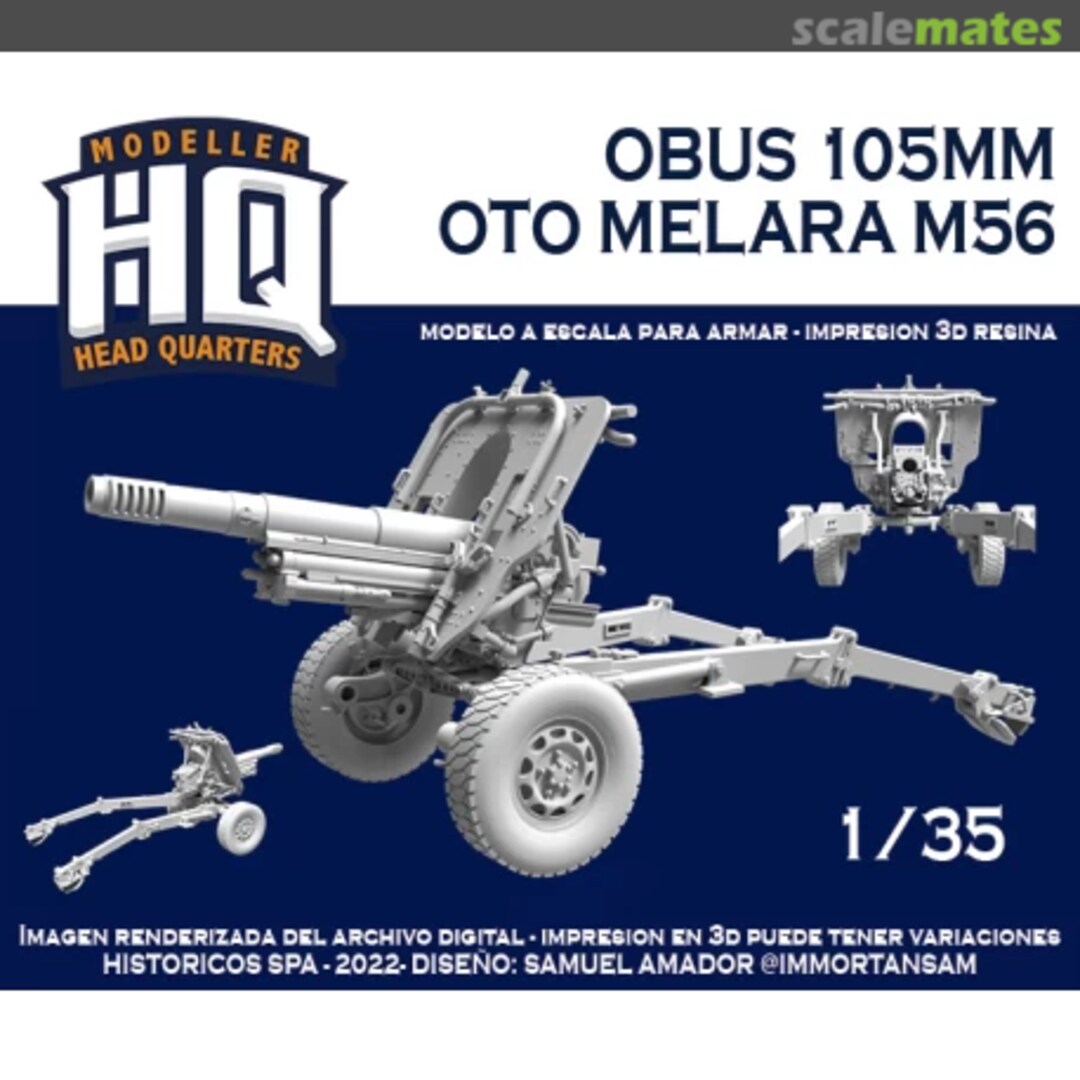 Boxart OBUS 105MM HQ35002 HQ Boxart OBUS 105MM HQ35002 HQ