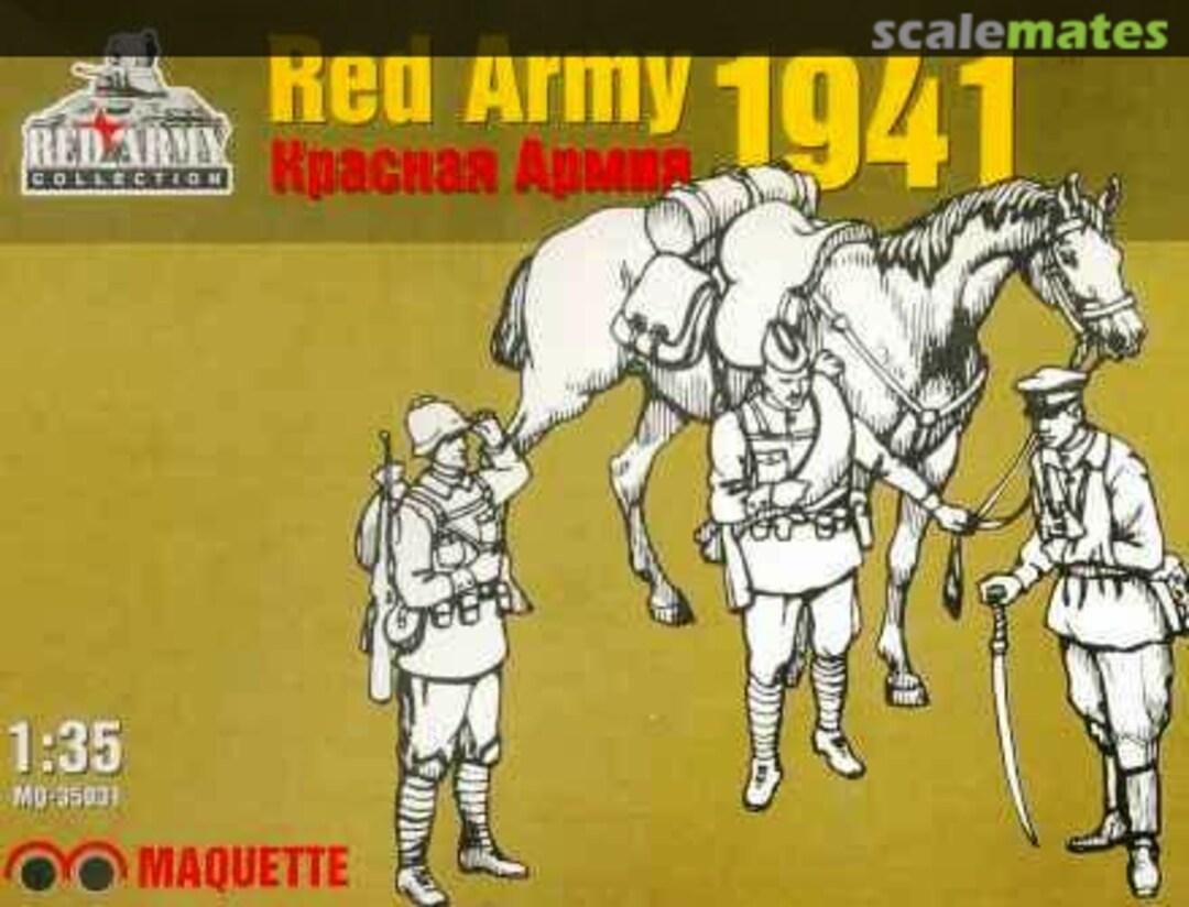 Boxart Red Army MQ-35031 Maquette Boxart Red Army MQ-35031 Maquette