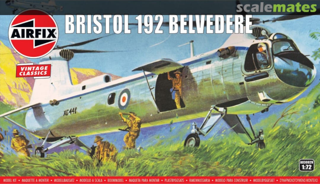 Boxart Bristol 192 Belvedere A03002V Airfix Boxart Bristol 192 Belvedere A03002V Airfix