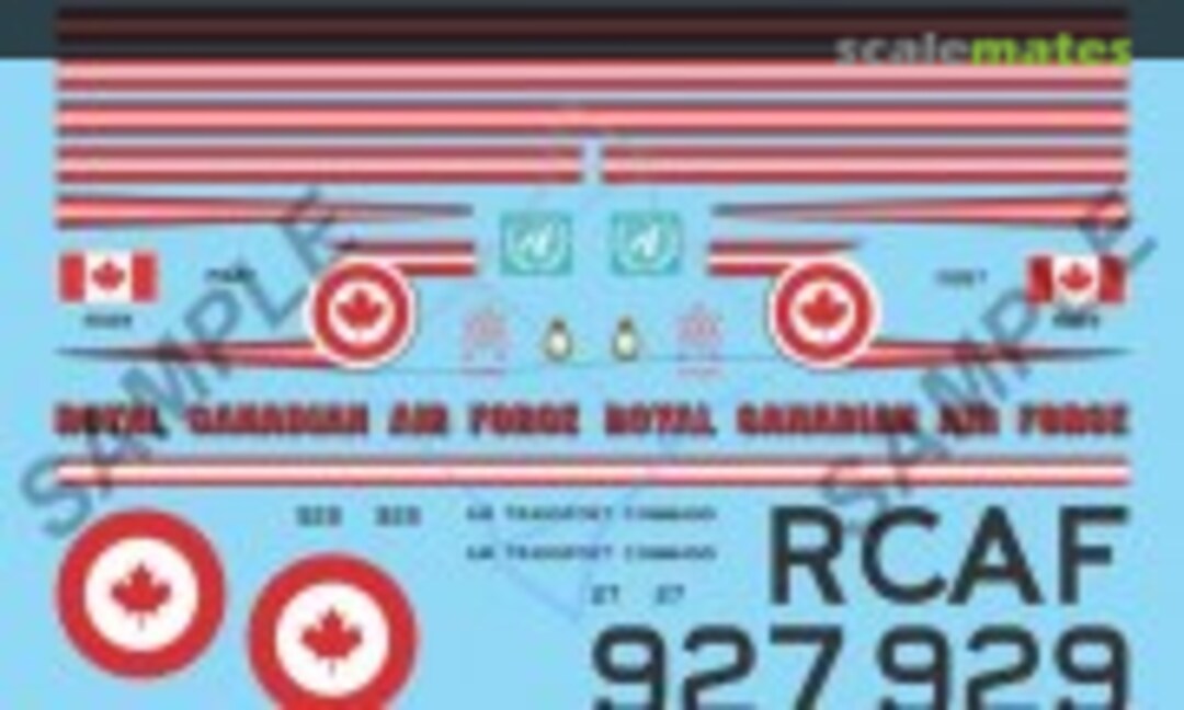 1:144 Canadair CC-106 Yukon (Above & Below Graphics 315) 315