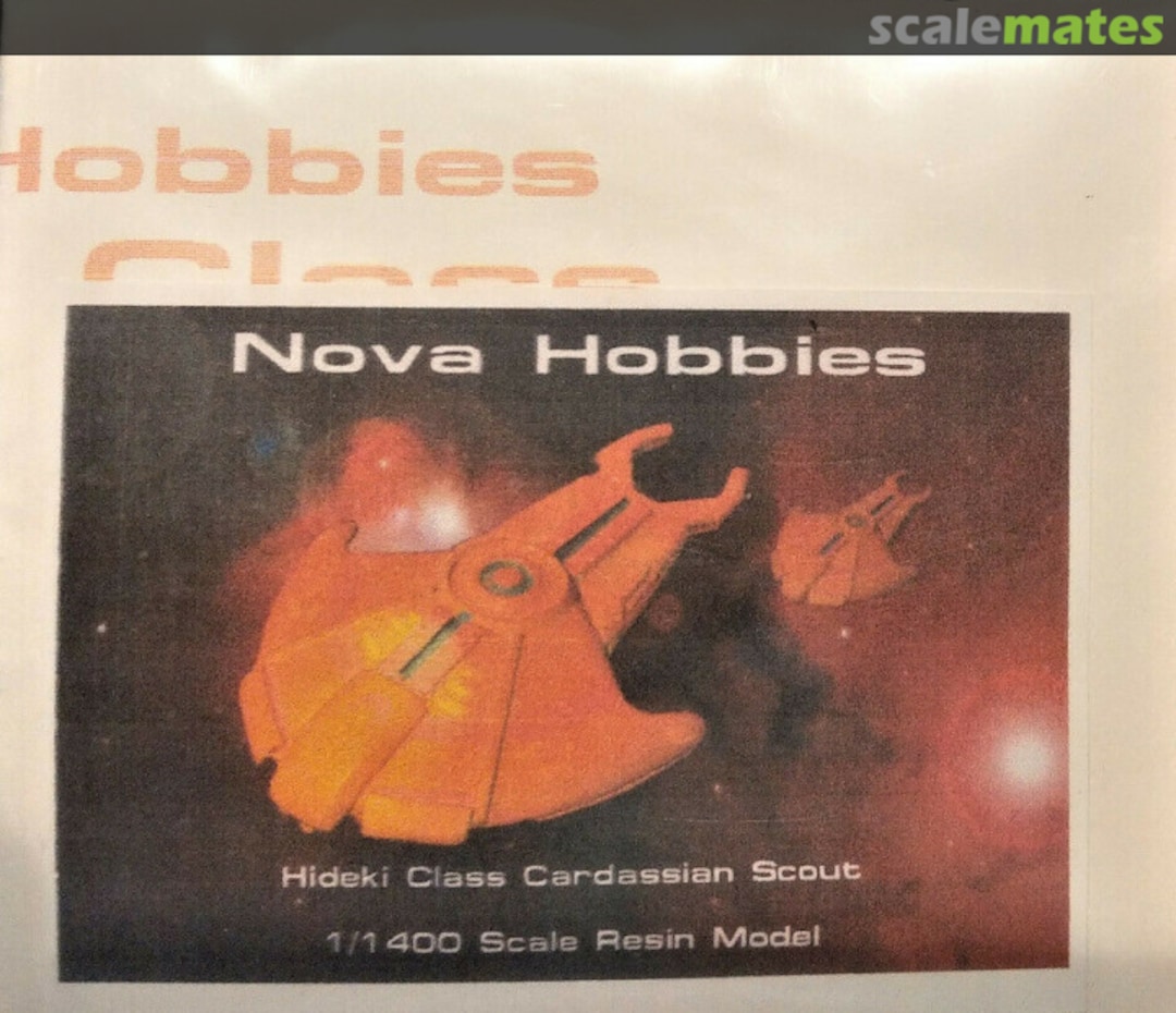 Boxart Hideki Class Scout Ship NH-09 Nova Hobbies Boxart Hideki Class Scout Ship NH-09 Nova Hobbies