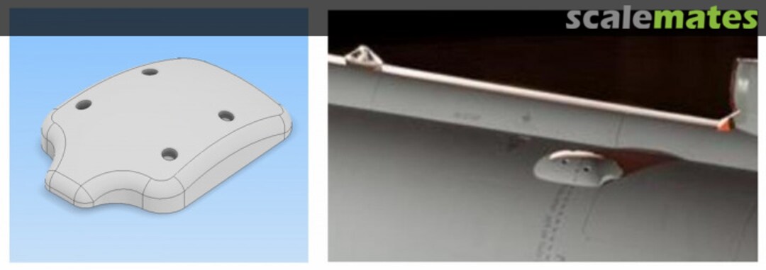 Boxart Typhoon Conformal Tank Mountings 32028 Scale Model Parts (UK) Boxart Typhoon Conformal Tank Mountings 32028 Scale Model Parts (UK)