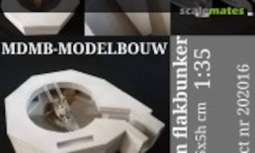 1:35 3,7 cm Flakbunker (MDMB Modelbouw 202016)