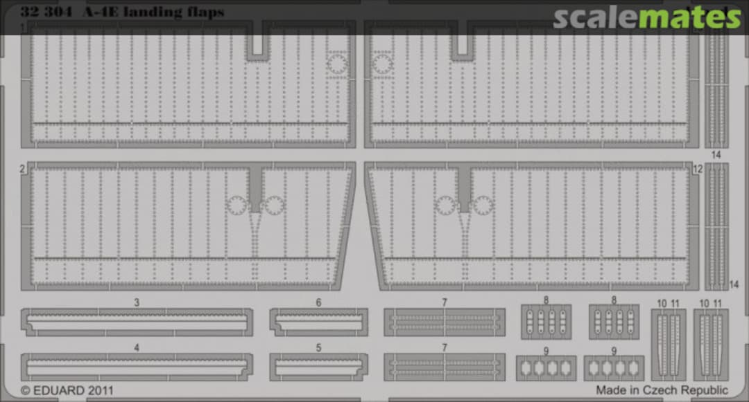 Boxart A-4E landing flaps 32304 Eduard Boxart A-4E landing flaps 32304 Eduard