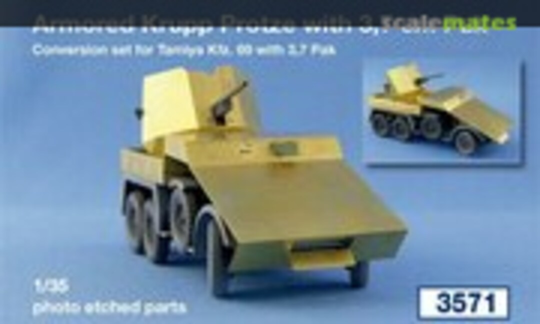 1:35 Armored Krupp Protze with 3,7 cm Pak (Schatton Modellbau 3571) 3571
