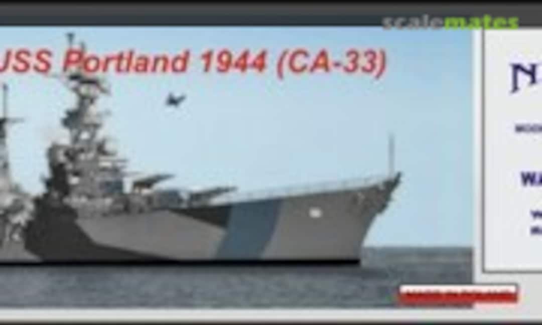 1:700 USS Portland CA-33 (Niko Model 7048)
