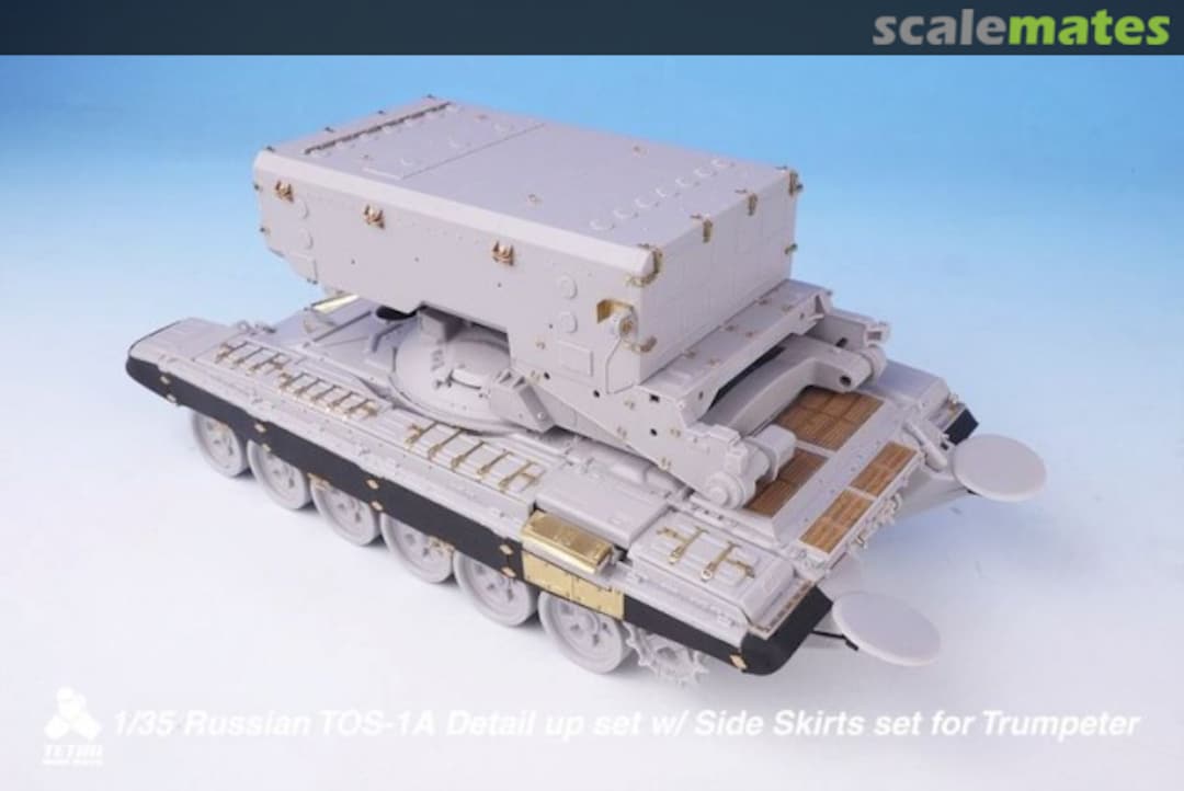 Boxart Russian TOS-1A Detail up set w/ Side Skirts set for Trumpeter ME-35026 Tetra Model Works Boxart Russian TOS-1A Detail up set w/ Side Skirts set for Trumpeter ME-35026 Tetra Model Works