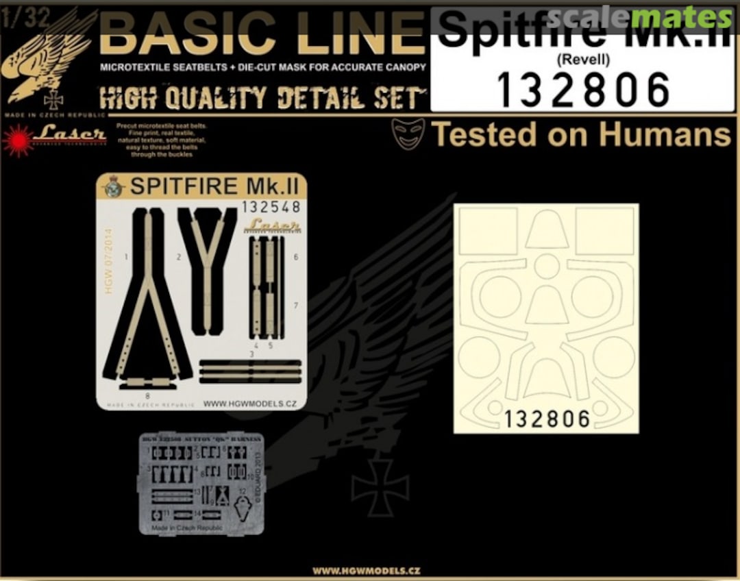 Boxart Spitfire Mk.II 132806 HGW Models Boxart Spitfire Mk.II 132806 HGW Models