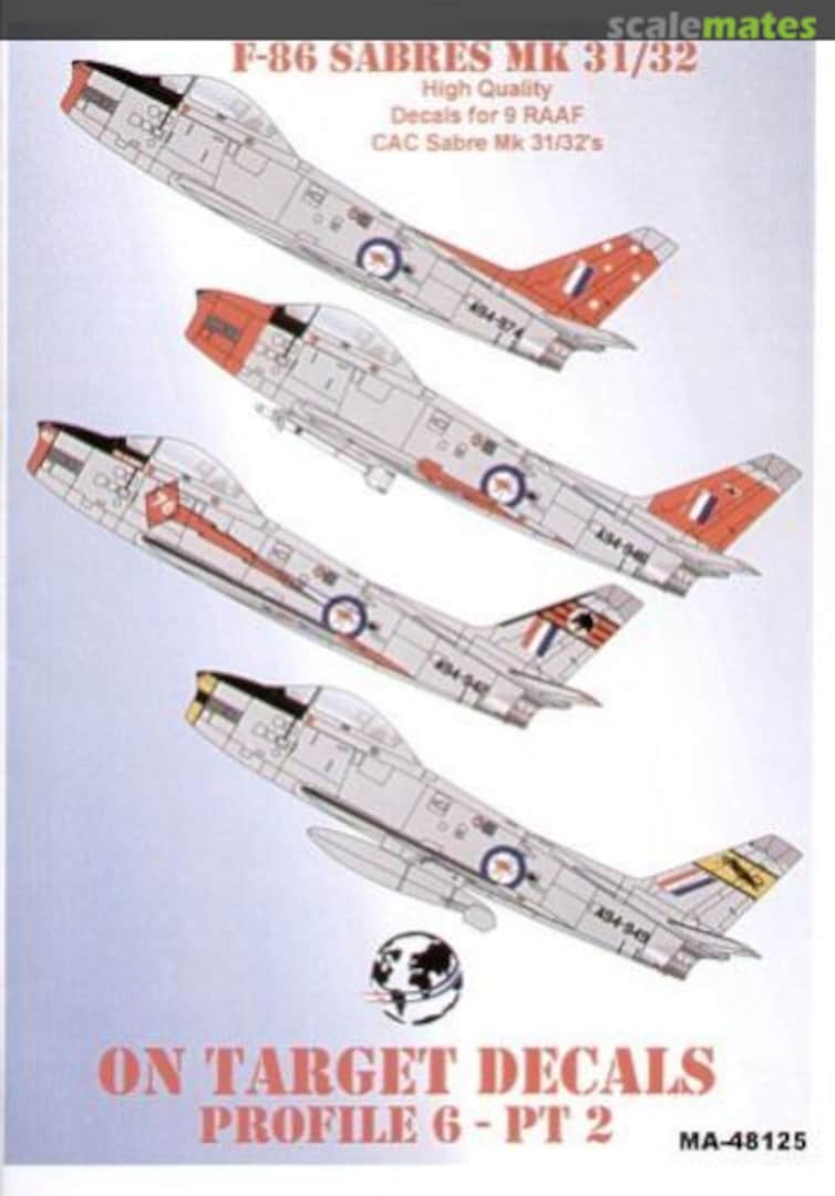Boxart F-86 Sabres MK 31/32 MA-48125 Model Alliance Boxart F-86 Sabres MK 31/32 MA-48125 Model Alliance