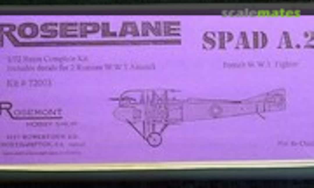 1:72 SPAD A.2 (Roseplane 72003) 72003