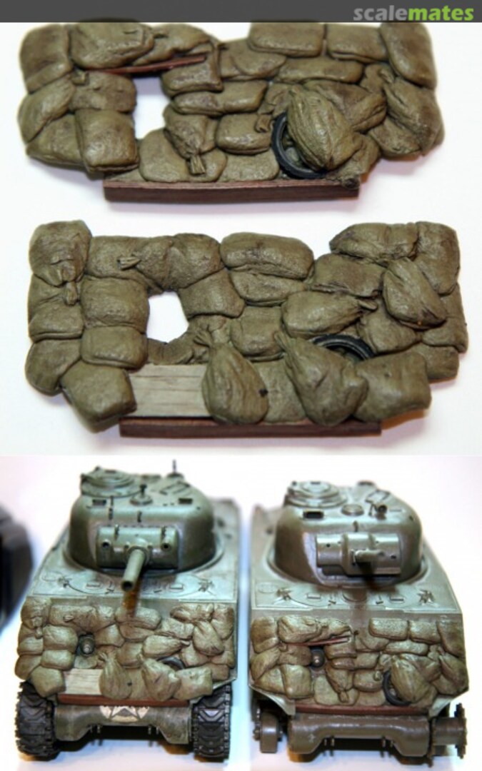 Boxart Sandbag Fronts for M4A3 Sherman Set 2 (2pcs) - Tamiya - SB002 Value Gear Boxart Sandbag Fronts for M4A3 Sherman Set 2 (2pcs) - Tamiya - SB002 Value Gear