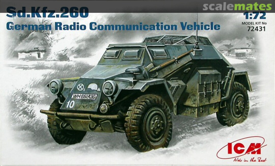 Boxart Sd.Kfz.260 72431 ICM