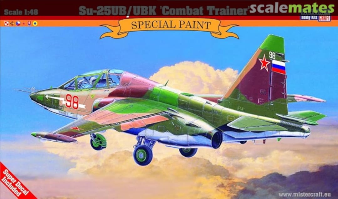 Boxart Su-25UB/UBK 'Combat Trainer' G-11 MisterCraft Boxart Su-25UB/UBK 'Combat Trainer' G-11 MisterCraft
