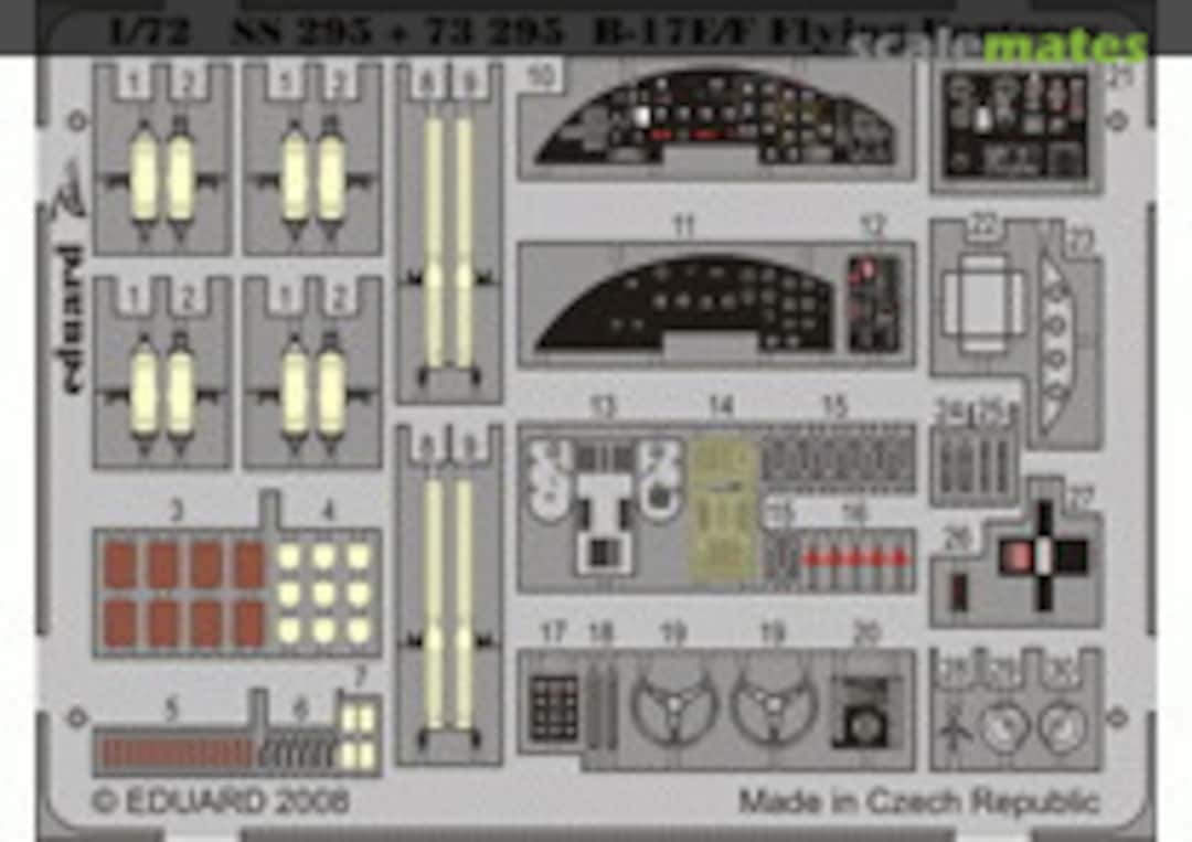 Boxart B-17E/F S.A. SS295 Eduard Boxart B-17E/F S.A. SS295 Eduard