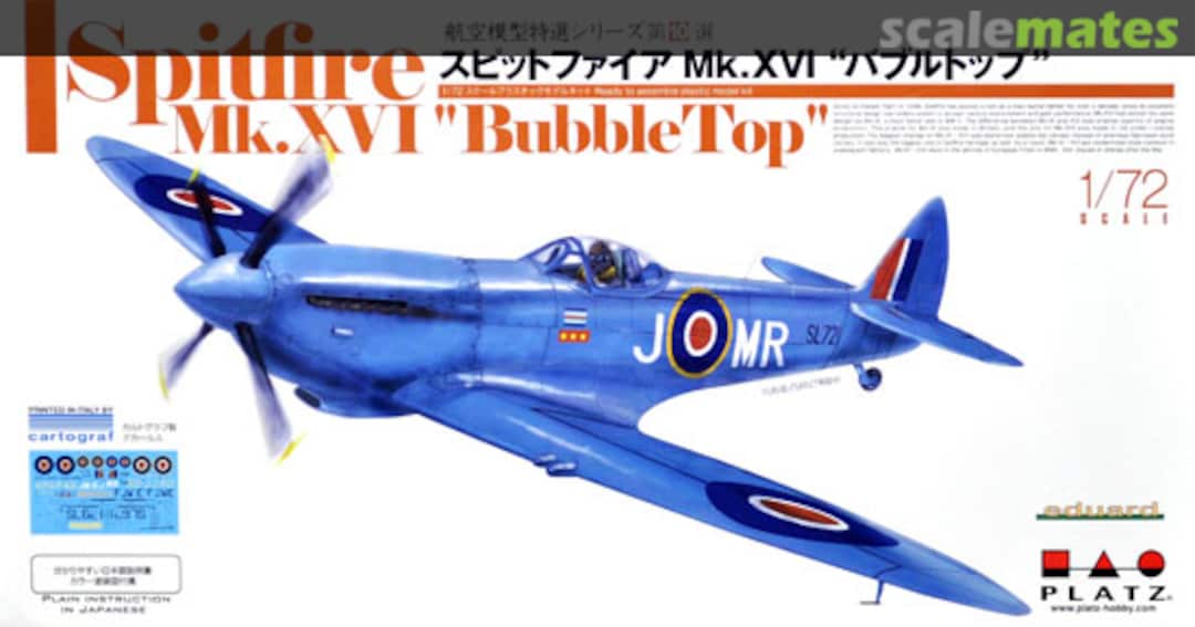 Boxart Spitfire Mk.XVI "Bubbletop" AE-10 Platz Boxart Spitfire Mk.XVI "Bubbletop" AE-10 Platz