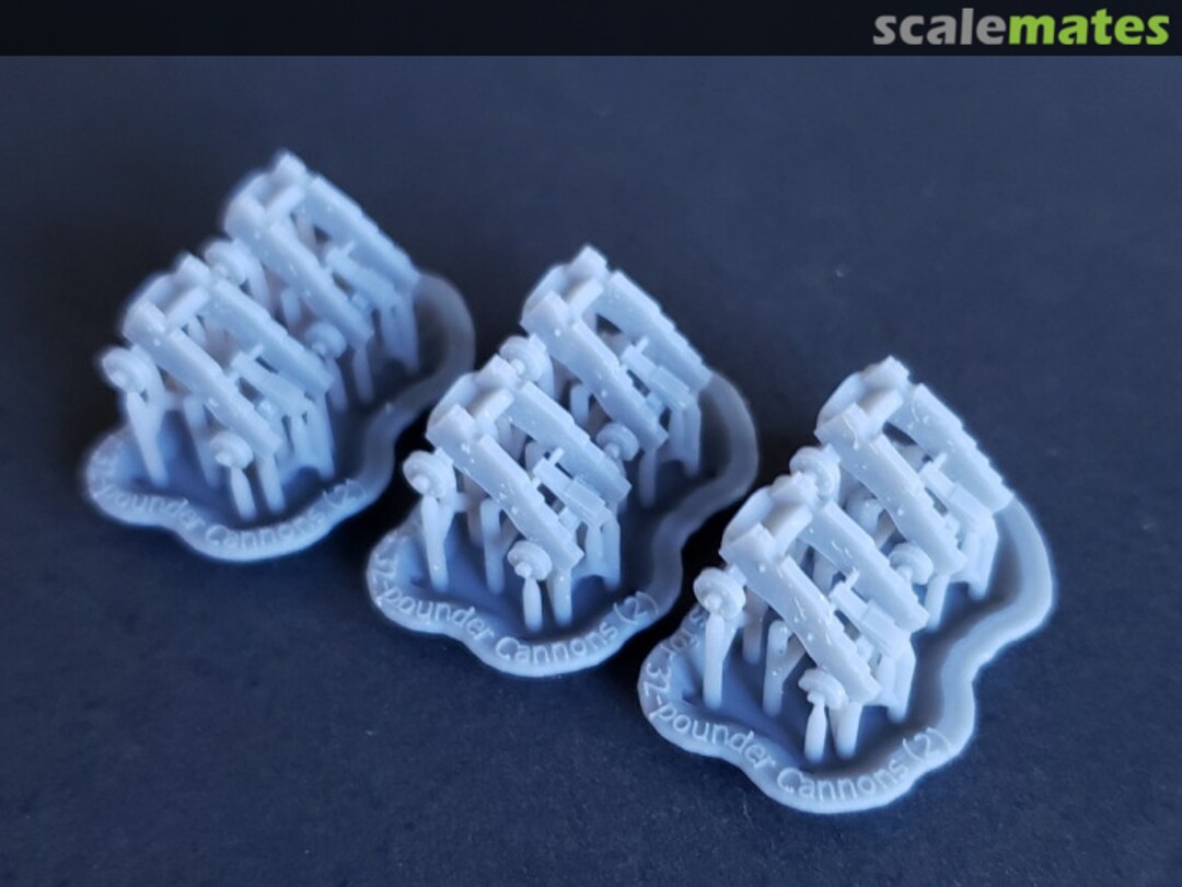 Boxart Carriages for 32-pounder Cannons (set of 6) 180-carriages 32# long-6 Model Monkey Boxart Carriages for 32-pounder Cannons (set of 6) 180-carriages 32# long-6 Model Monkey