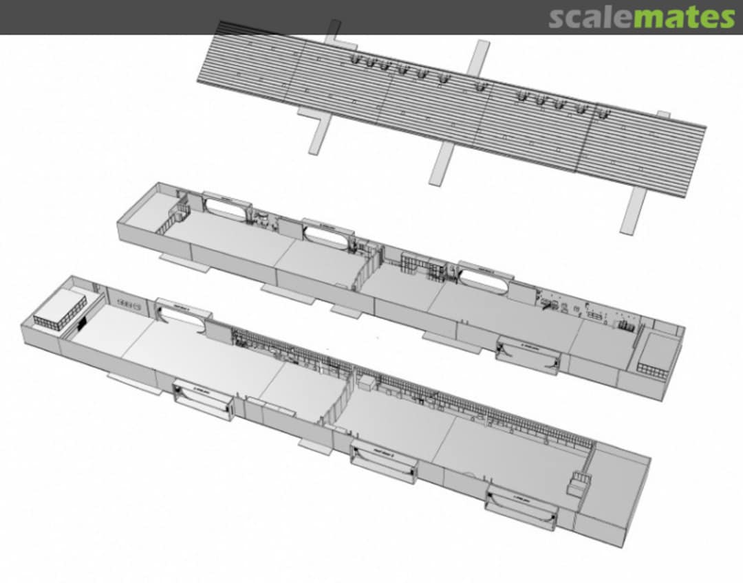 Boxart USS Enterprise CVN-65 - Hangar Detail Set KC35008 L'Arsenal Boxart USS Enterprise CVN-65 - Hangar Detail Set KC35008 L'Arsenal