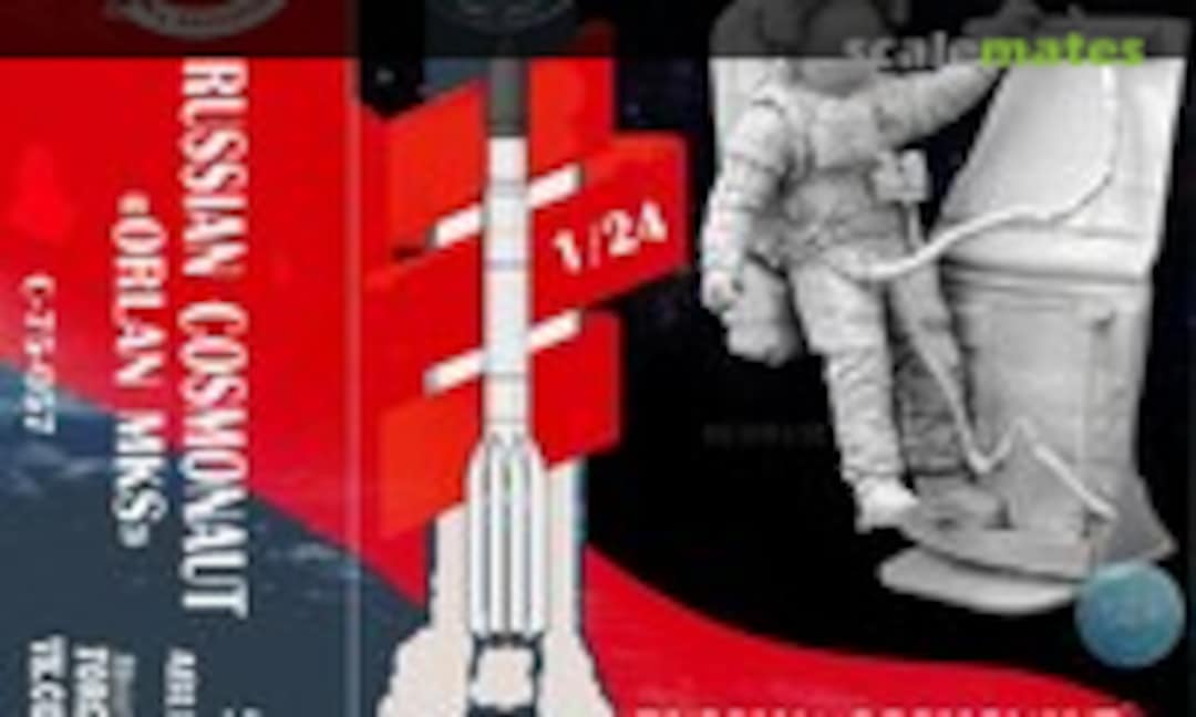 75mm Russian Cosmonaut (Medieval Forge Miniatures C-75-057) C-75-057