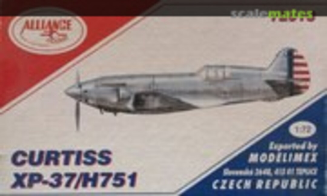 1:72 Curtiss XP-37/H751 (Alliance Models 72018) 72018