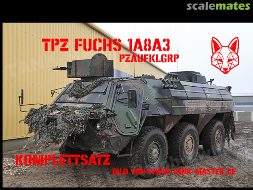 Boxart TPz Fuchs 1A8A3 PzAufklGrp V3 -komplettset- MAD-Modellbau Boxart TPz Fuchs 1A8A3 PzAufklGrp V3 -komplettset- MAD-Modellbau