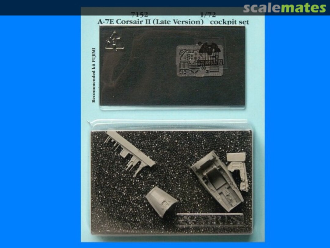 Boxart A-7E Corsair II (late version) cockpit set 7152 Aires Boxart A-7E Corsair II (late version) cockpit set 7152 Aires