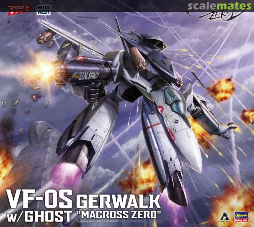 Boxart VF-0S Gerwalk w/Ghost 65889 Hasegawa Boxart VF-0S Gerwalk w/Ghost 65889 Hasegawa