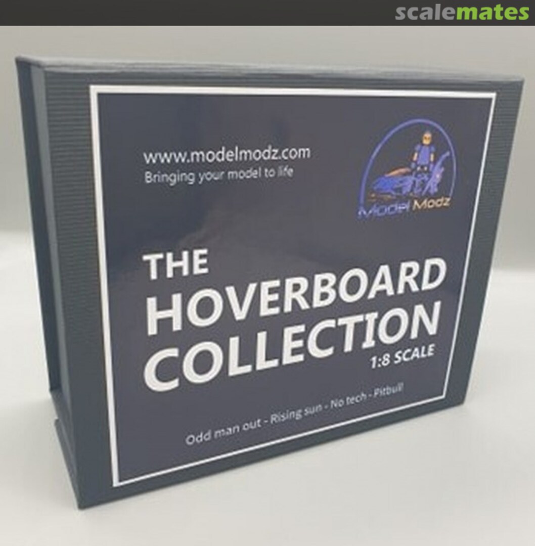 Boxart DeLorean Complete Hoverboard Collection 062 Model Modz