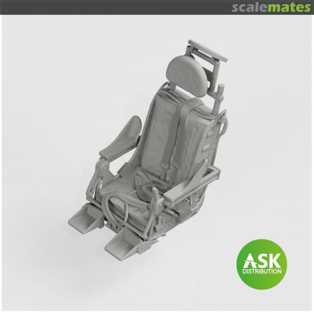 Boxart F-84F Ejection Seat with Seat Belts 200-A72024 ASK Boxart F-84F Ejection Seat with Seat Belts 200-A72024 ASK