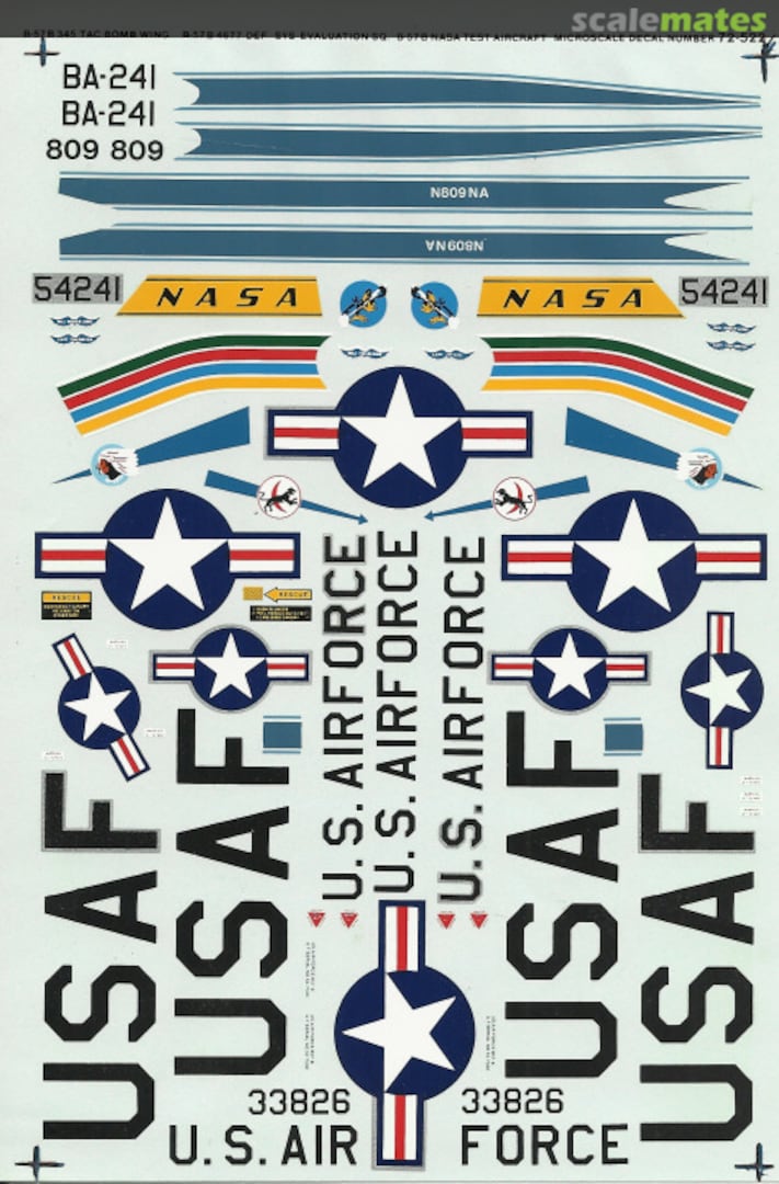 Boxart Martin B-57 Canberra: Pt1 72-522 SuperScale International Boxart Martin B-57 Canberra: Pt1 72-522 SuperScale International