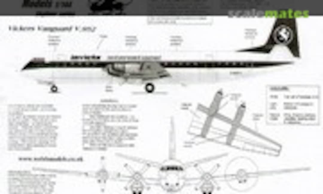 1:144 Vickers Vanguard V.952 (Welsh Models SL117)