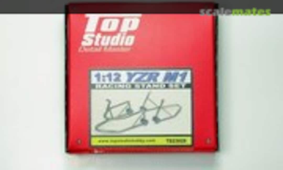 1:12 Yamaha YZR-M1 Racing Stand Set (Top Studio TD23028) TD23028