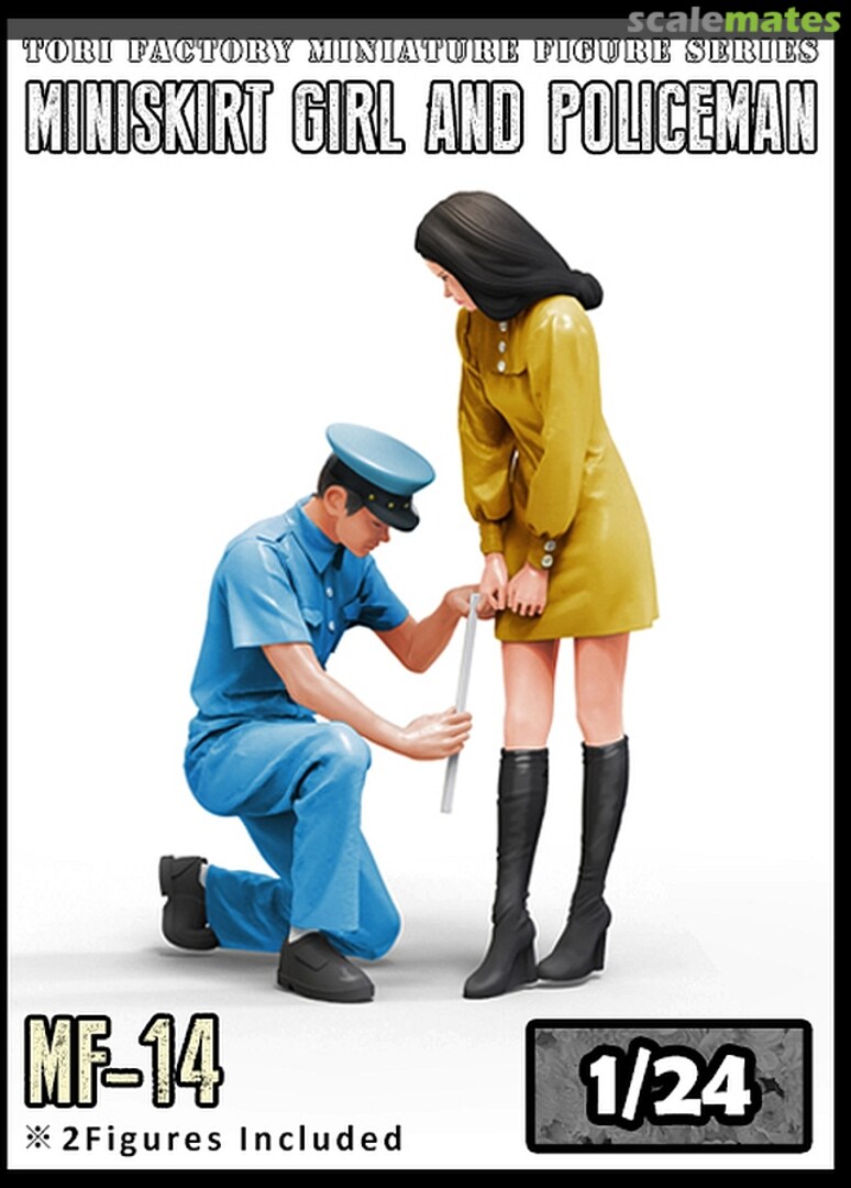Boxart Miniskirt Girl and Policeman MF-14 Tori Factory Boxart Miniskirt Girl and Policeman MF-14 Tori Factory